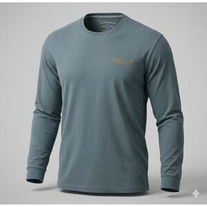 Topo Ranch 2009 Sundance Film Festival Men's Blue Long Sleeve T-Shirt. Size XXL